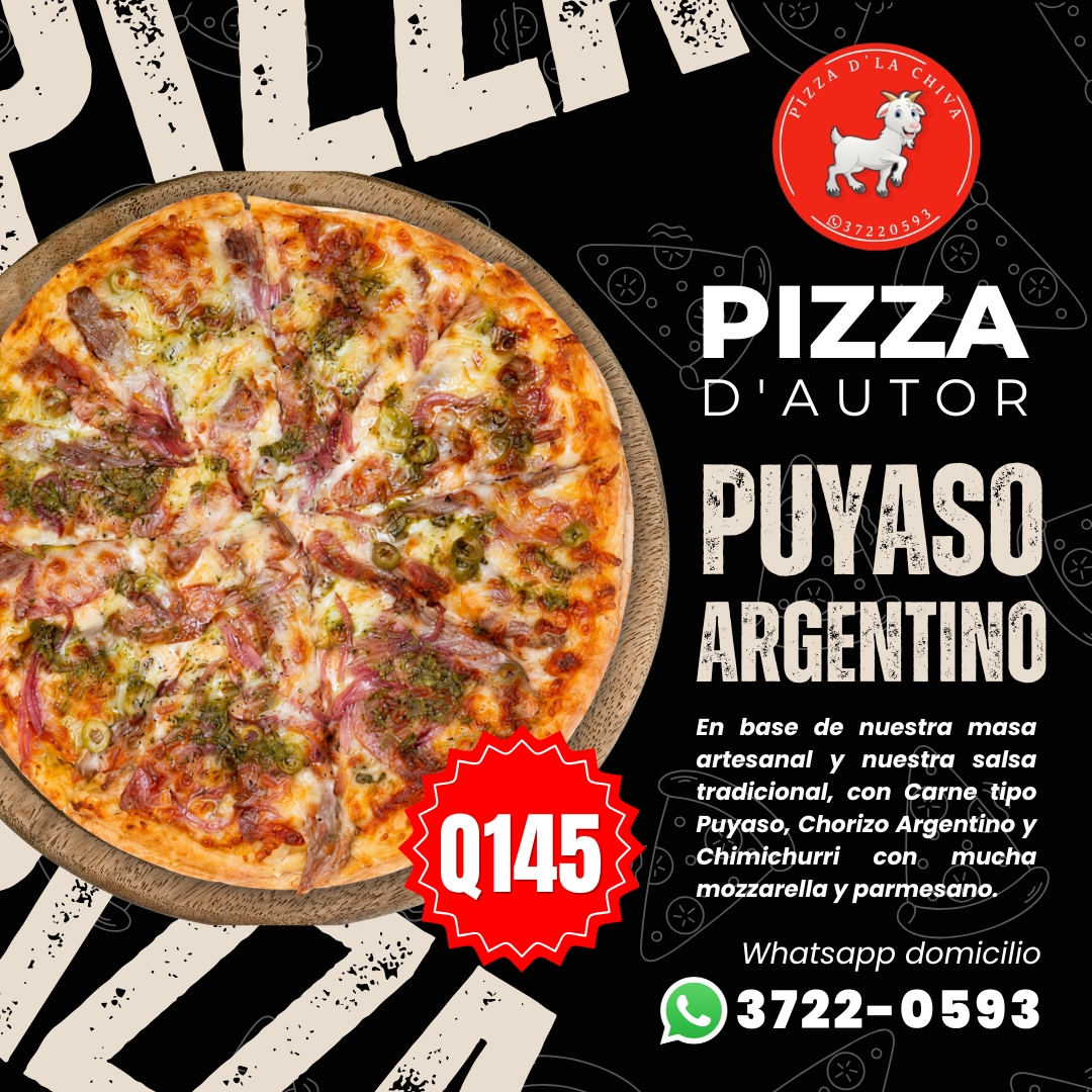 Pizza Puyaso Argentino